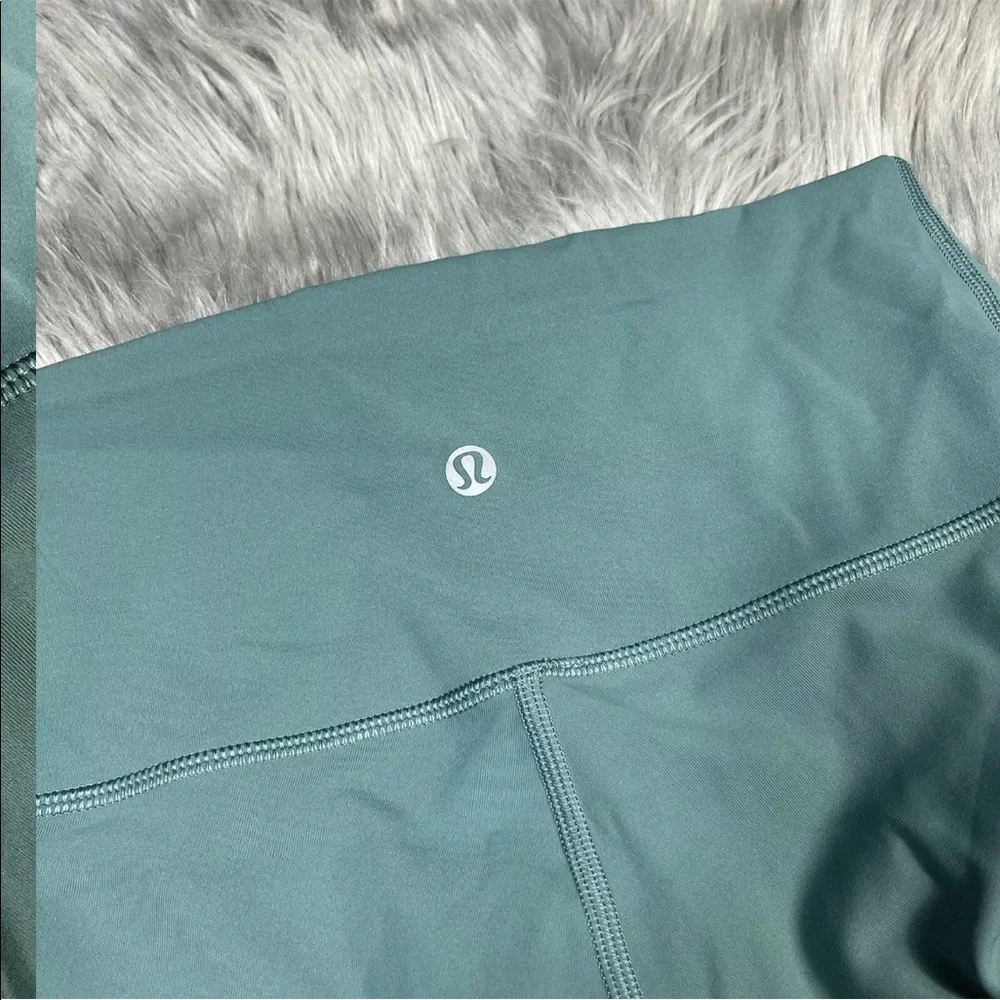 Lululemon X Peloton Wunder Under Jungle Logo Leggings Size 4